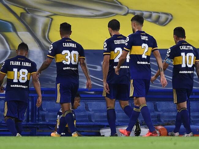Los colombianos de Boca Juniors buscan el sueño de la Libertadores. Foto: MARCELO ENDELLI/POOL/AFP via Getty Images