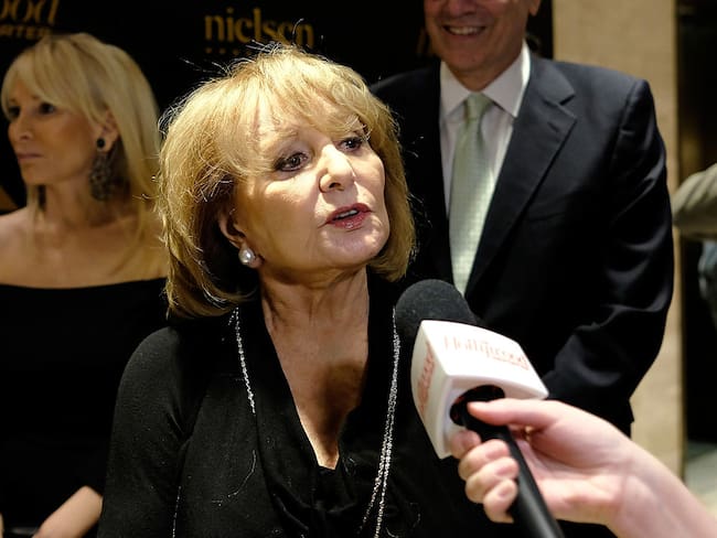 Barbara Walters in New York City.  (Photo by Dimitrios Kambouris/Getty Images for Hollywood Reporter )