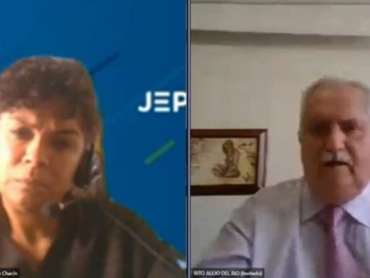 Consideraba enemigos a los paramilitares: General (r) Rito Alejo del Río en la JEP