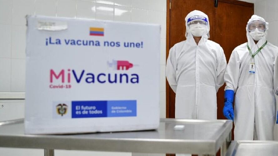 VACUNAS SANTANDER. Foto: Gobernación de Santander.