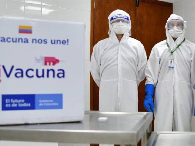 VACUNAS SANTANDER. Foto: Gobernación de Santander.