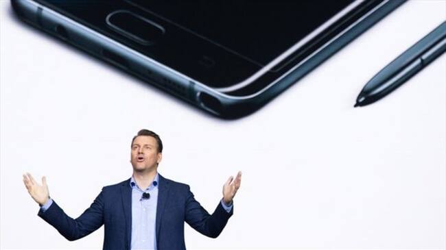 Samsung se ha visto obligado a dejar de fabricar su último teléfono inteligente, Galaxy Note 7. Foto: Getty Images