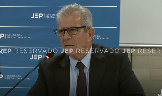 General Mario Montoya. Foto: Cortesía JEP