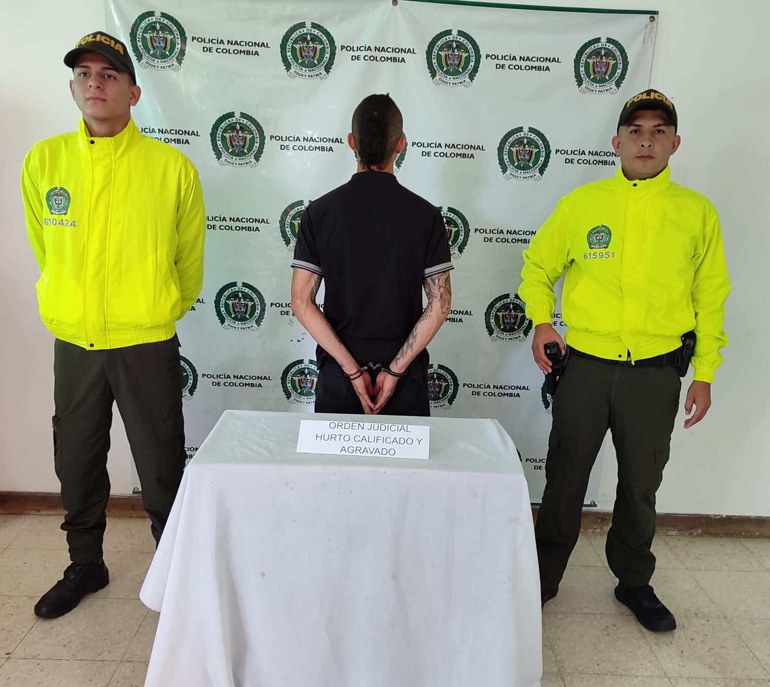 Foto Policía Caldas