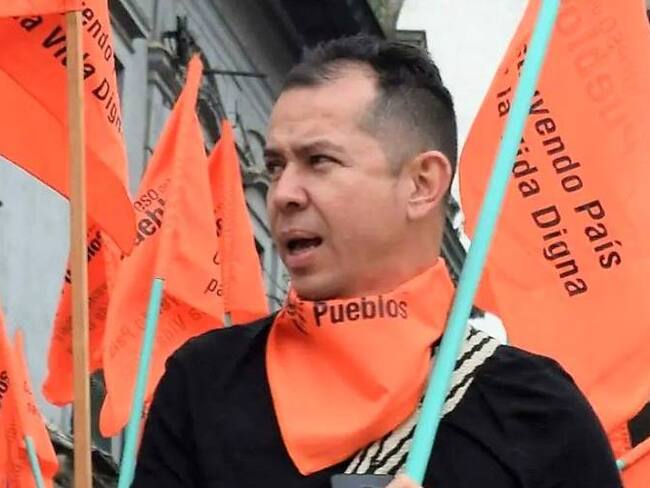 Yimmi Alexander Moreno seguirá vinculado al proceso. Crédito: Congreso del los Pueblos.