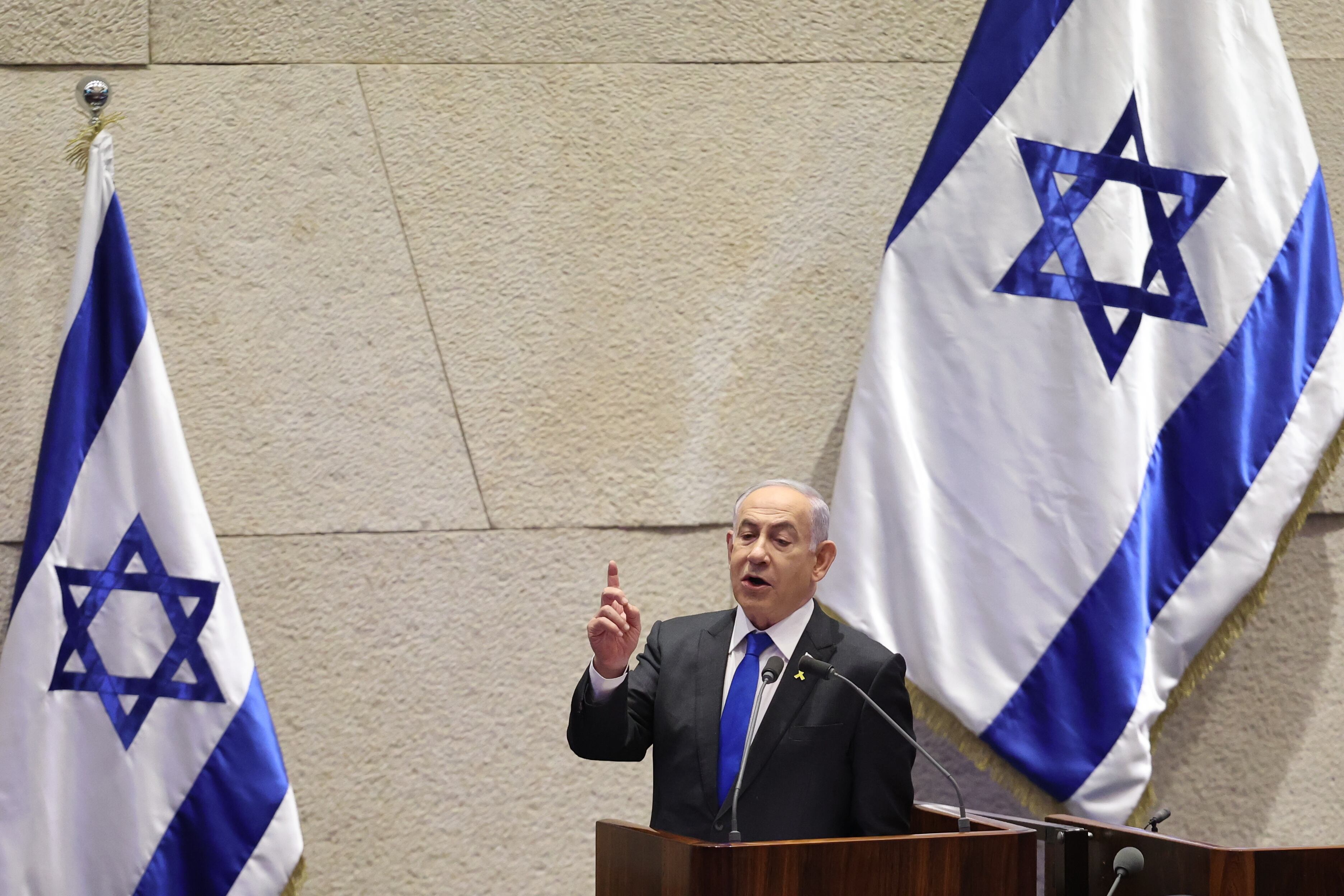 Benjamín Netanyahu. EFE/EPA/ABIR SULTAN
