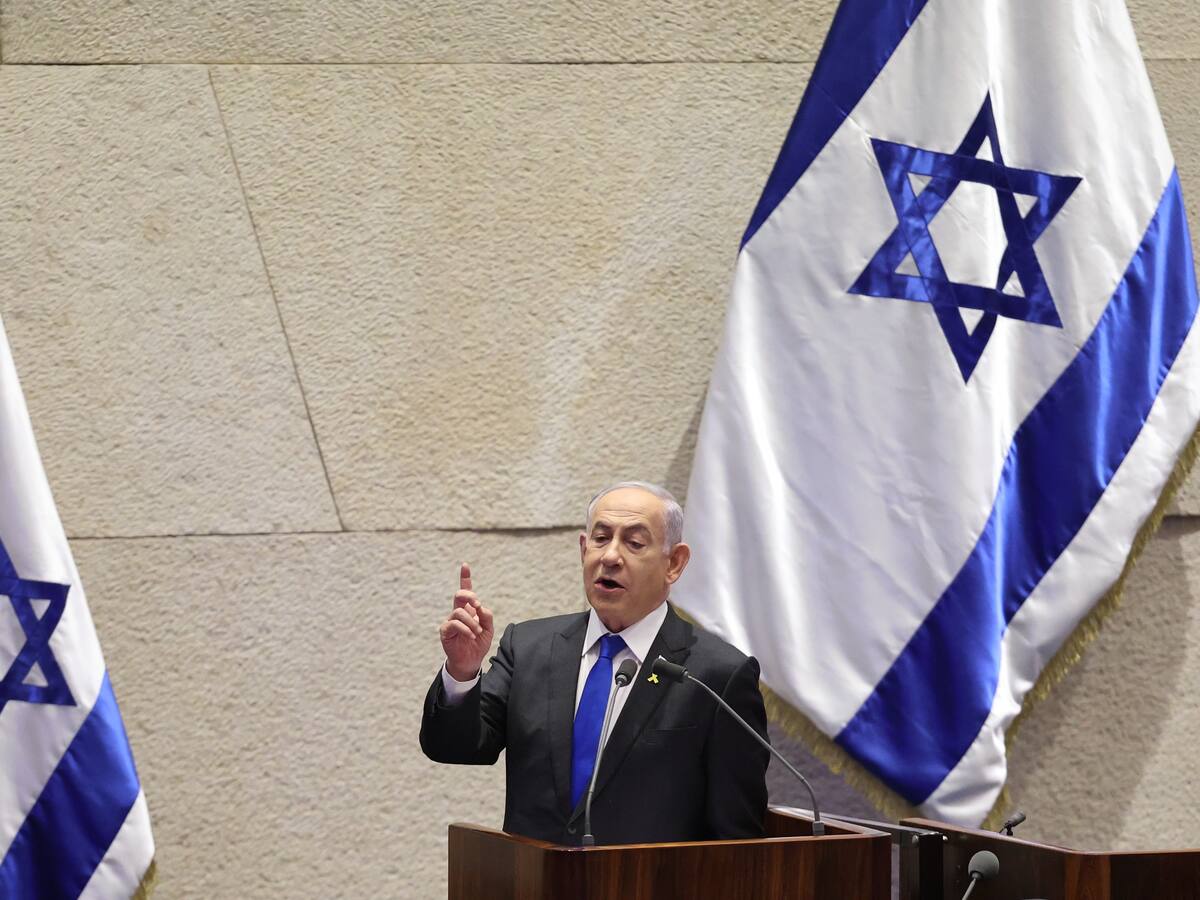 Netanyahu insistió ante el Parlamento israelí mantener la presión militar en Gaza