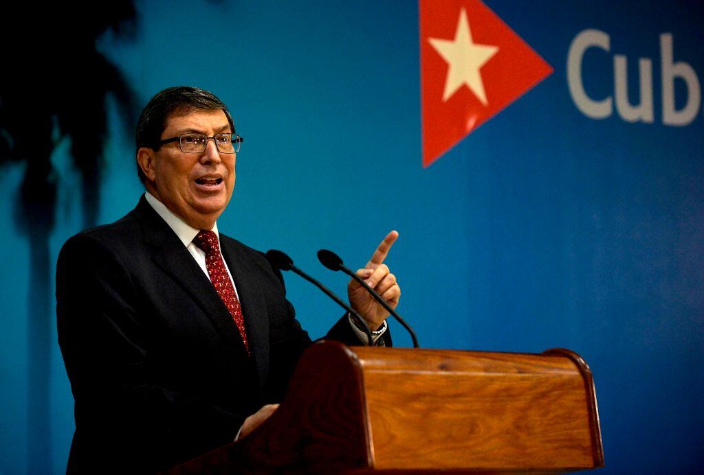 Bruno Rodríguez, ministro cubano de Relaciones Exteriores. Foto: Getty Images.