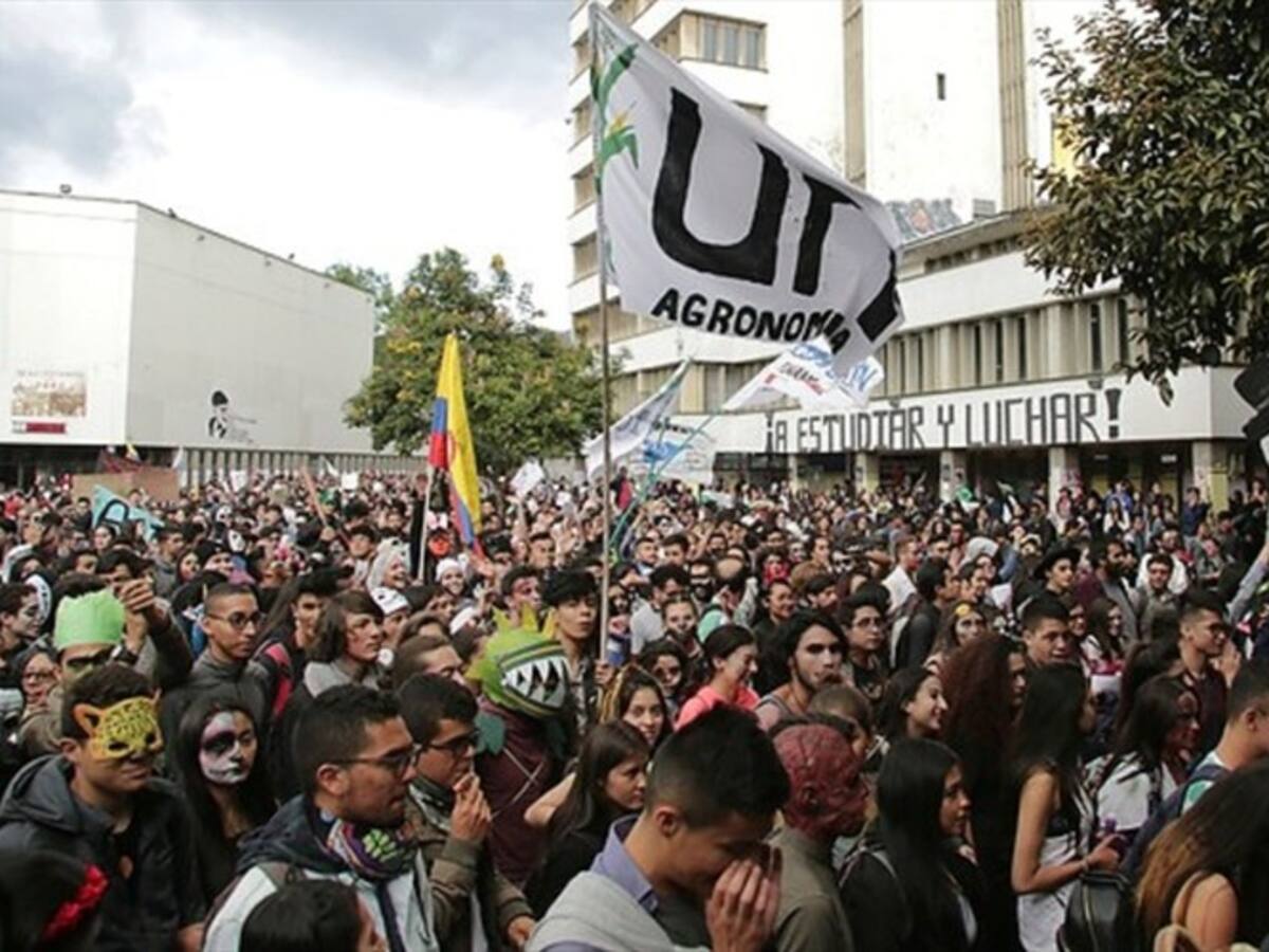 Estudiantes universitarios ratifican movilización en Popayán