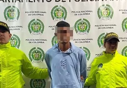Captura de alias 'Mitunga'. Foto: captura de pantalla video de Policía Nacional