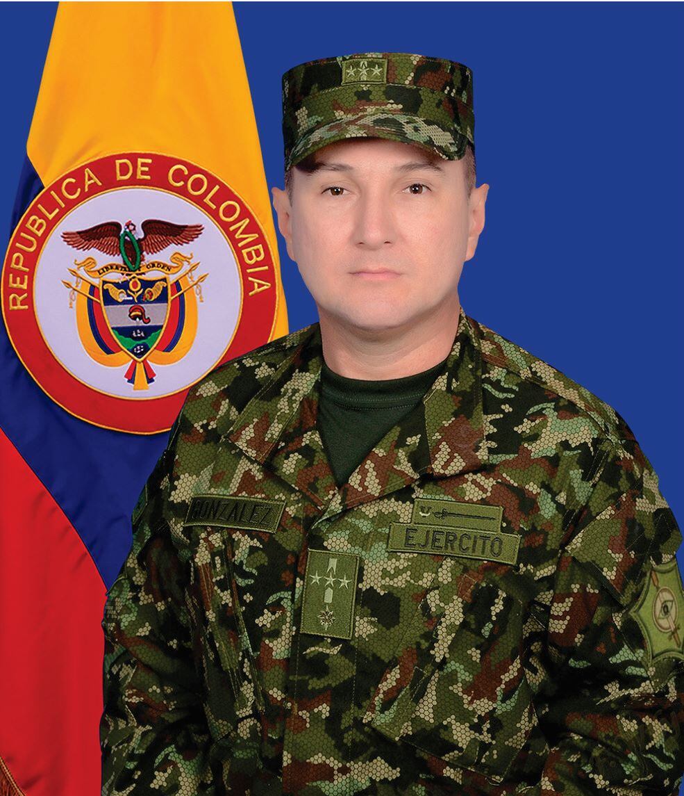 Coronel del Ejército Jhon González. Foto: Suministrada
