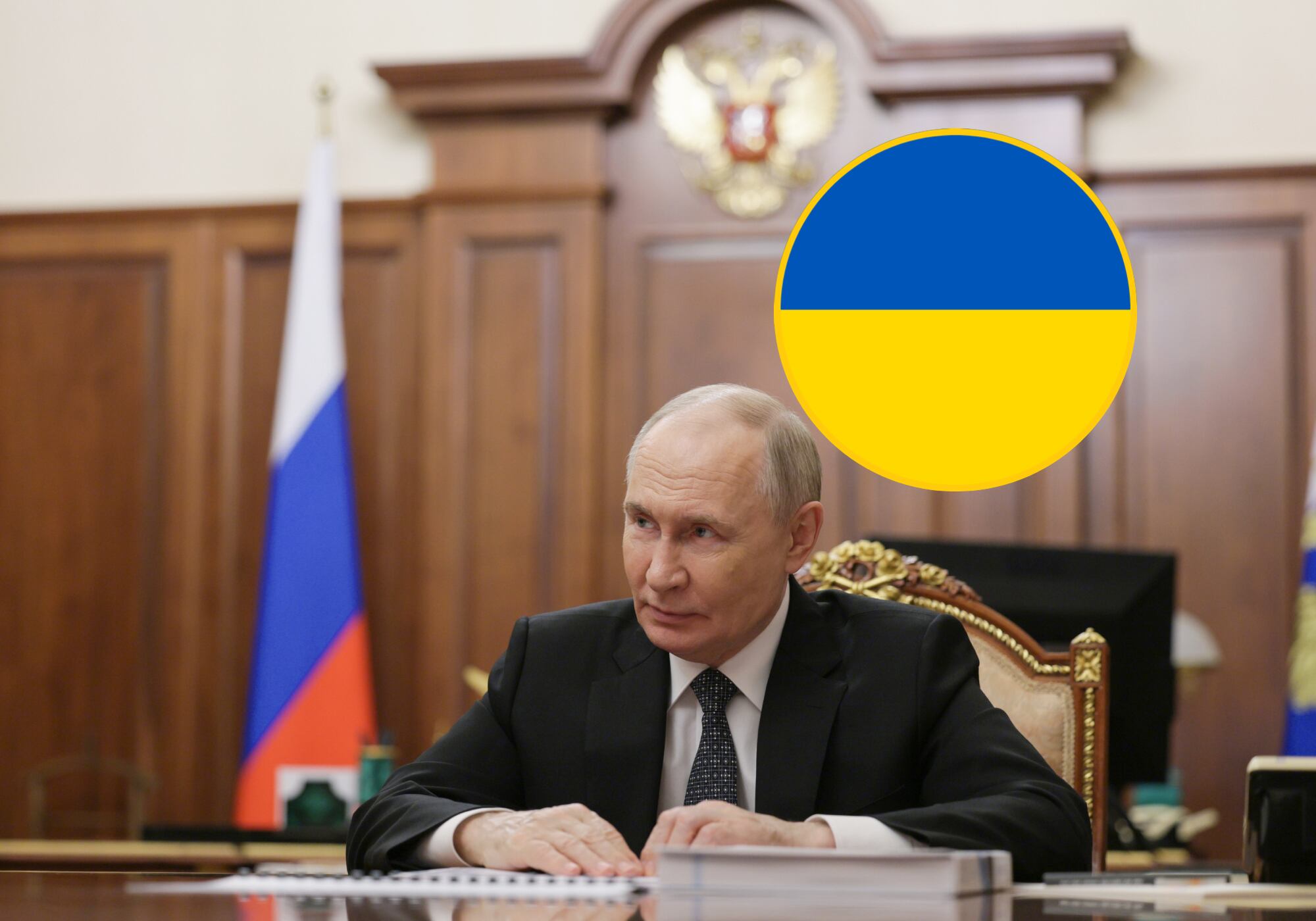 Putin desestimó el rearme occidental y cree que alcanzará sus objetivos en Ucrania . Foto: EFE.