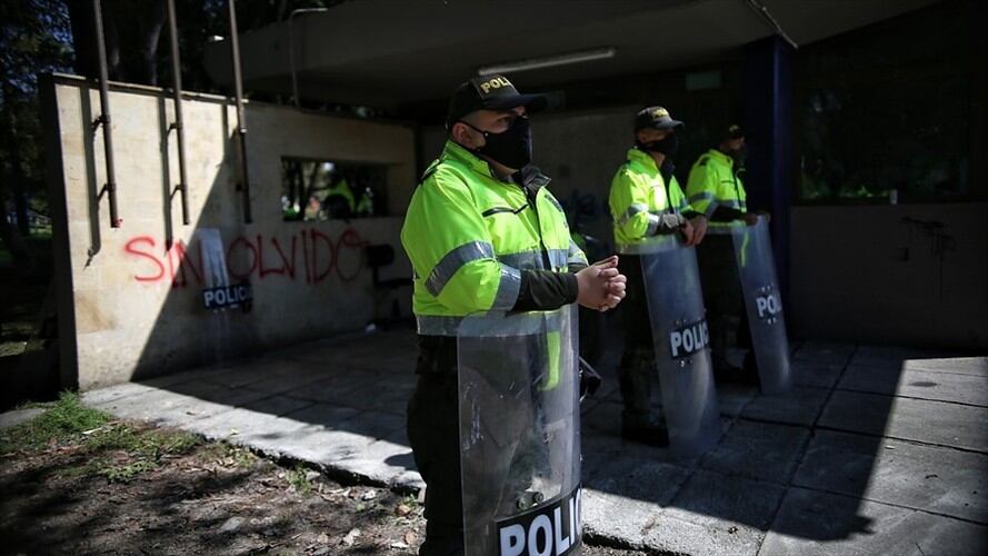 El viceministro del Interior, Daniel Palacios, hizo un llamado a no estigmatizar a todos los integrantes de la Policía Nacional. Foto: Colprensa / SERGIO ACERO