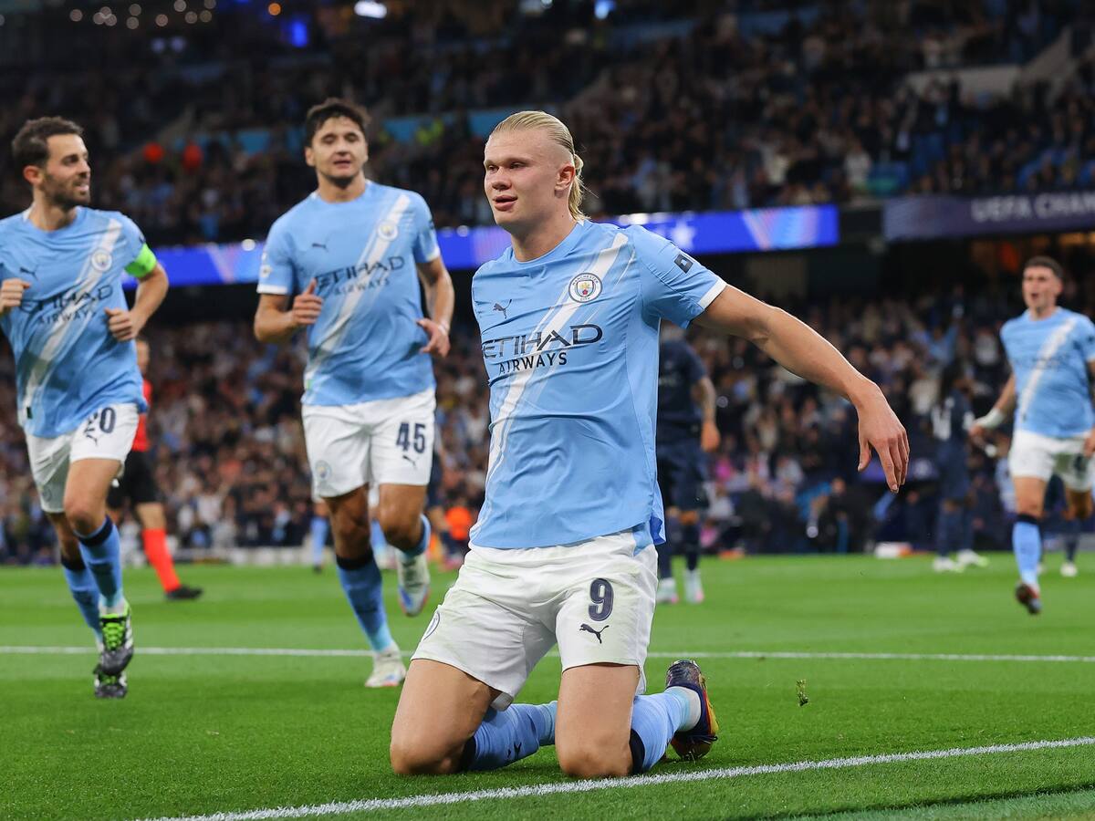 El Manchester City ganó 2-0 al Napoli por Champions League: Haaland volvió a marcar