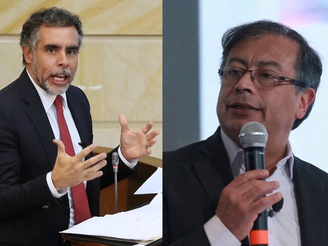 Presidente Petro y Armando Benedetti. Fotos: Colprensa