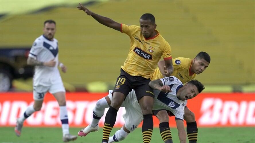 Barcelona de Guayaquil eliminó a Vélez de la Copa Libertadores. Foto: Getty Images
