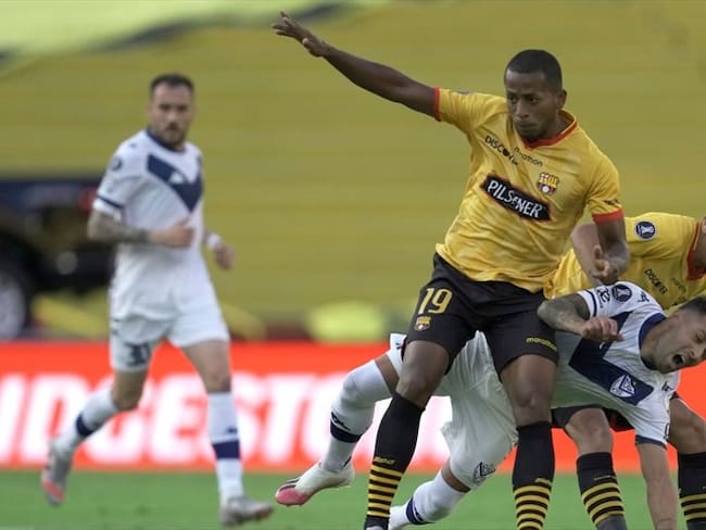 Barcelona de Guayaquil eliminó a Vélez de la Copa Libertadores. Foto: Getty Images