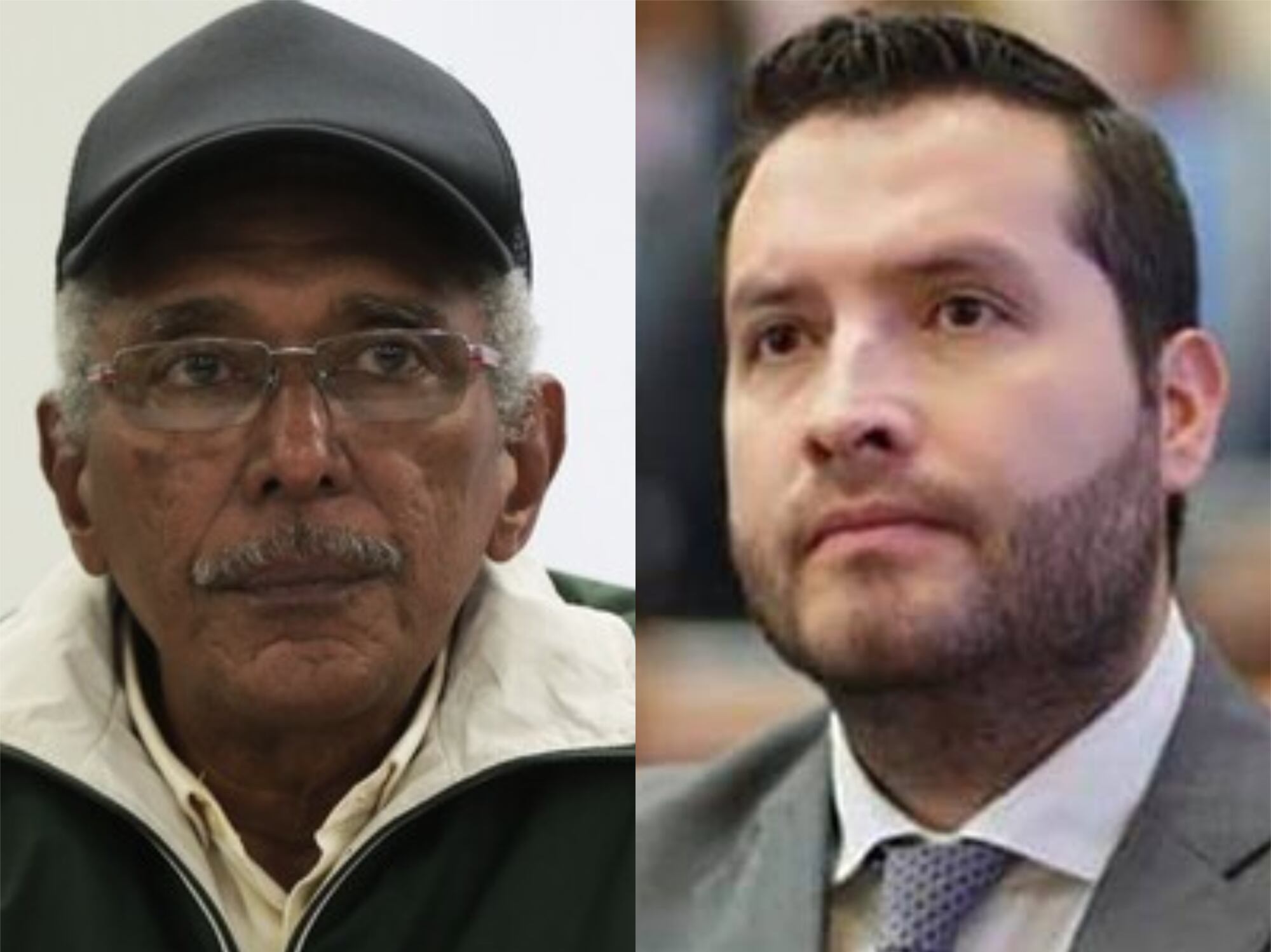 Joaquín Gómez y Jaime Felipe Lozada. Foto: Colprensa - Diego Pineda / @JaimeFelipeLozada en Facebook