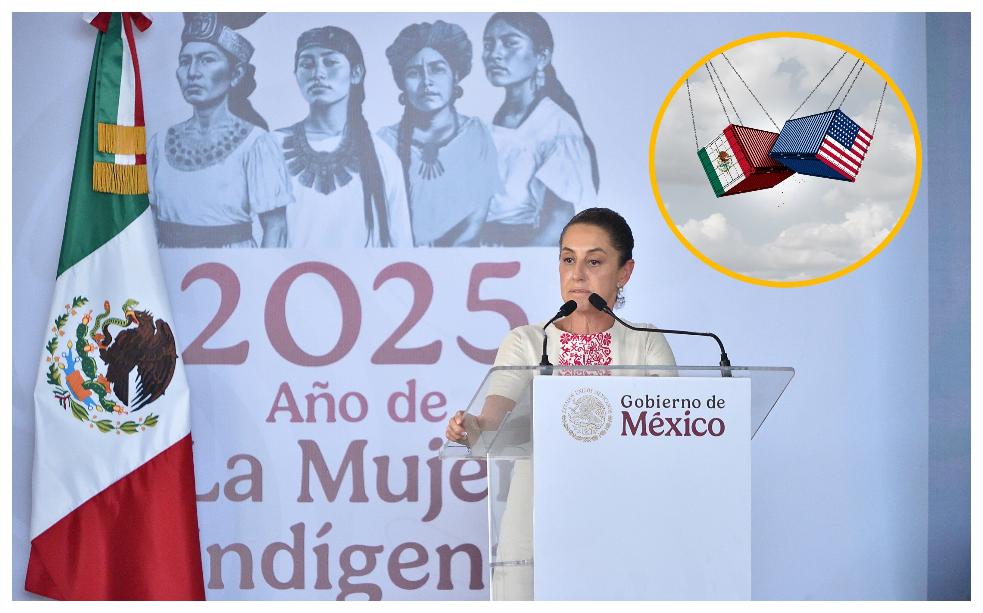 Imagen de referencia de la presidenta Claudia Sheinbaum. FOTO: Leonardo Montecillo/Agencia Press South/Getty Images