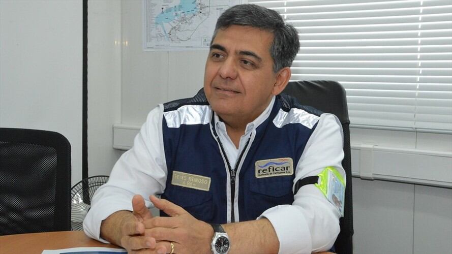 El expresidente y representante legal de Reficar, Reyes Reinoso Yánez. Foto: Colprensa