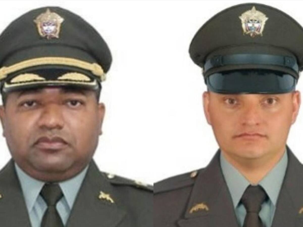 Registran atentado que deja dos policías muertos y dos heridos en Antioquia