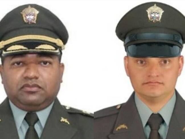 Registran atentado que deja dos policías muertos y dos heridos en Antioquia. Foto: Colprensa - Cortesía