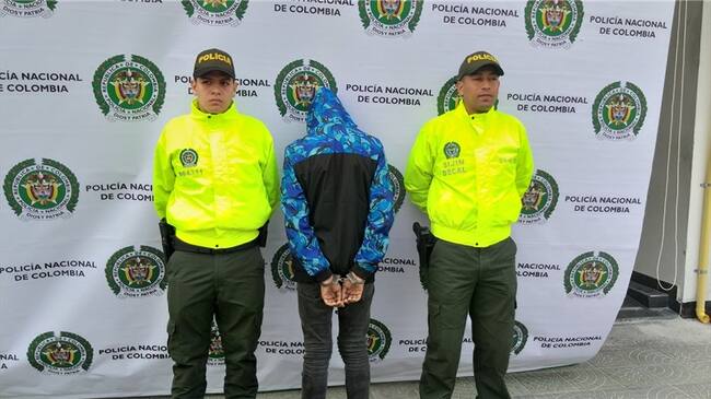 Las autoridades en el departamento de Caldas señalan a alias Fáner, de 18 años de edad, como el presunto responsable material de tres homicidios. Foto: Policía Caldas