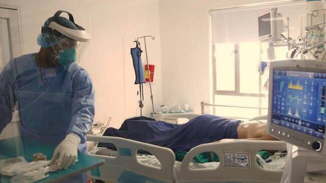 Hospital Universitario Erasmo Meoz de Cúcuta llegó a su máxima ocupación de camas UCI. Foto: Cortesía