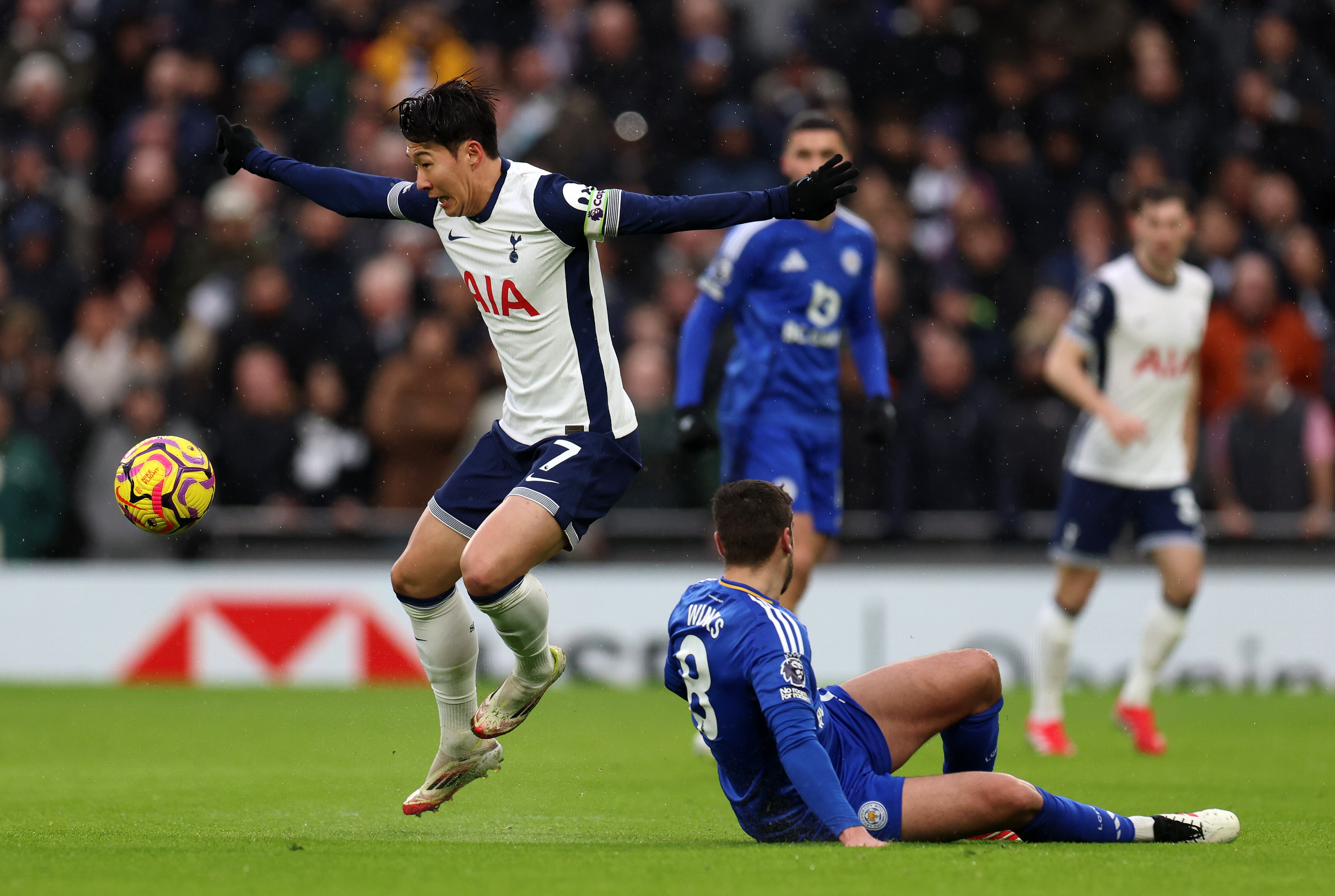  Tottenham y Leicester City FOTO: EFE/EPA/ANDY RAIN 