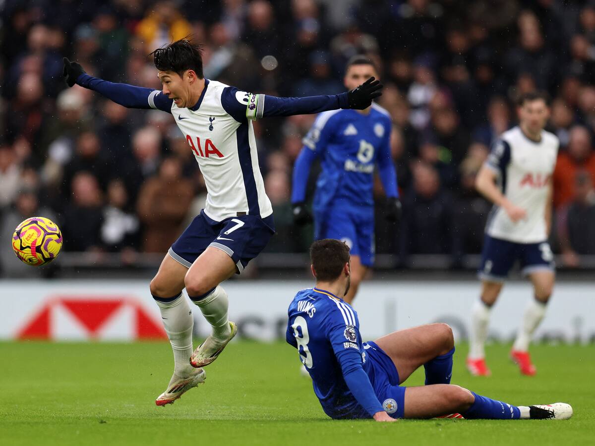 Tottenham no levanta cabeza: perdió 2-1 contra el Leicester City en Premier League
