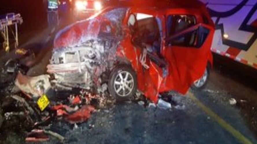 El siniestro vial se dio en el kilómetro 131 en la vía Lizama - Puerto Araujo. Foto: suministrada.