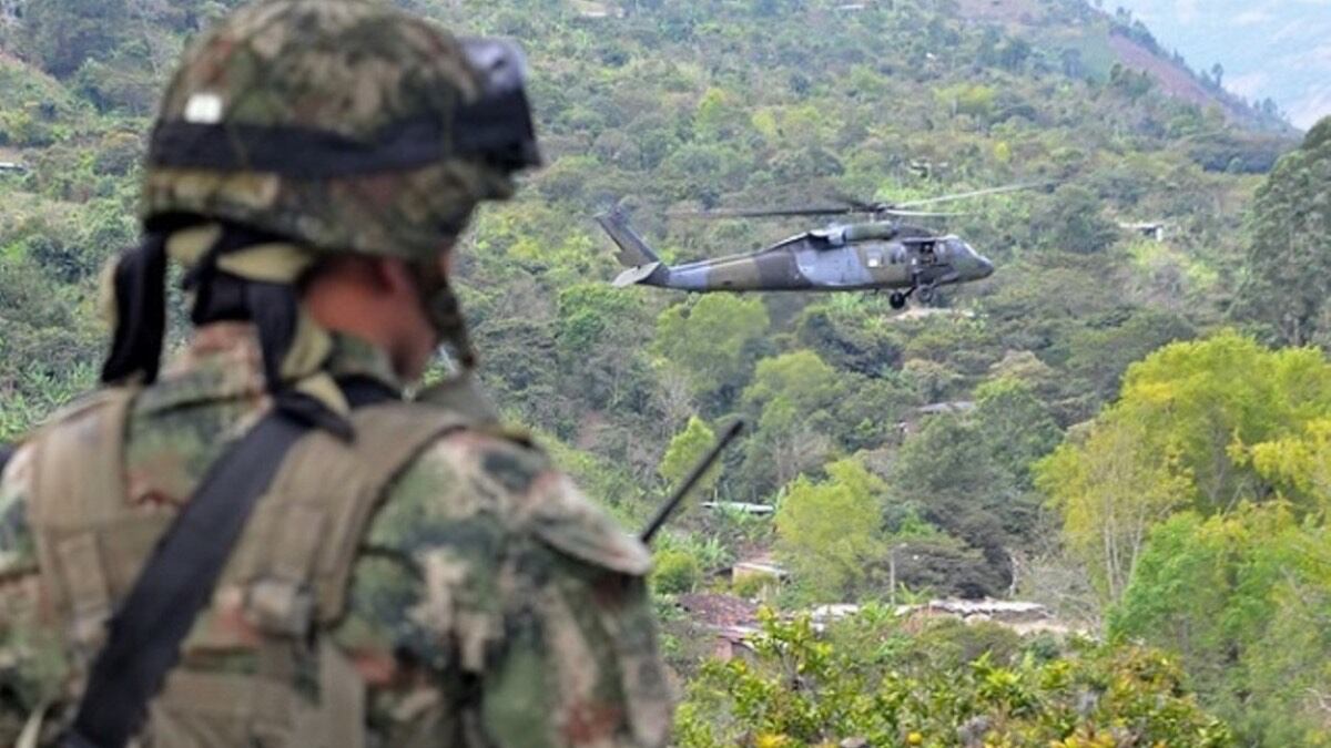 La situación de orden público en el Cauca sigue siendo complicada. Foto: Ejército.