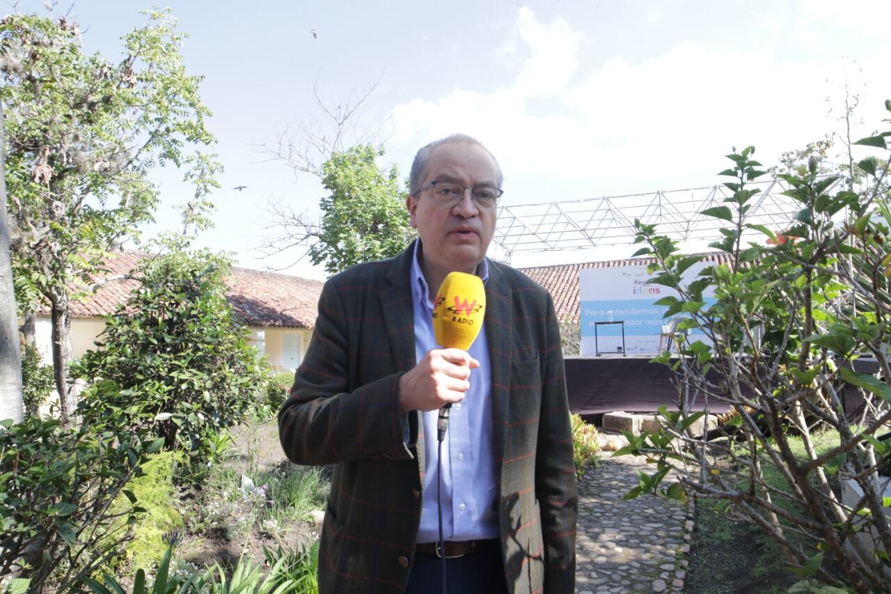 Fernando Carrillo con su opinión en el Festival de las Ideas. Créditos: Redacción W