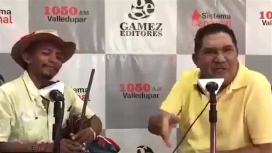 Roberto Barroso y Fabio Zuleta . Foto: Captura de pantalla