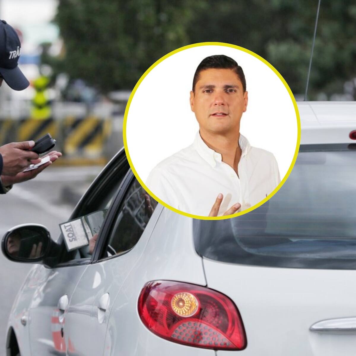 El problema del tráfico en Bogotá es por cuenta de los mal parqueados: concejal Humberto Papo Amín