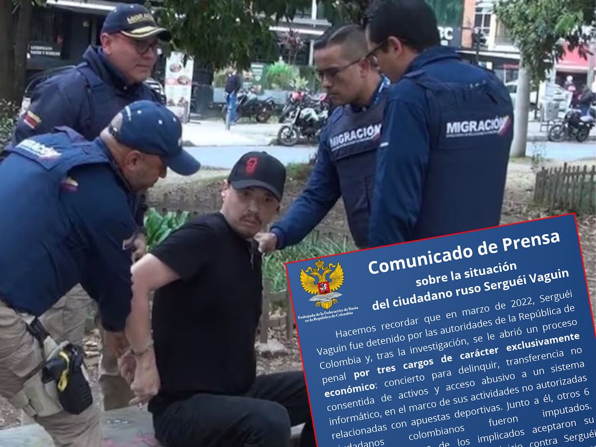 Sergei Vagin: Embajada de Rusia agradece a autoridades colombianas deportar al ciudadano ruso