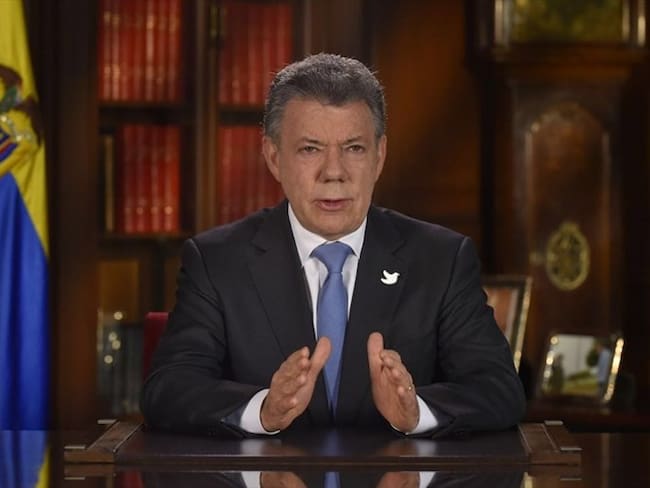 Juan Manuel Santos. Foto: Prensa Presidencia