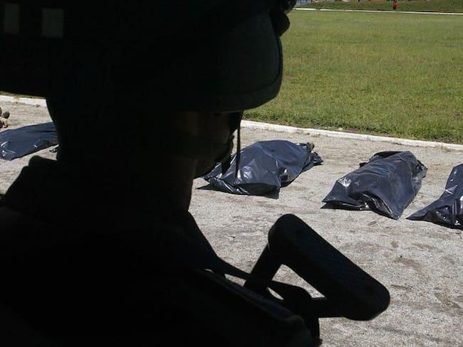 La Sala de Reconocimiento de la Jurisdicción Especial para la Paz (JEP) citó a declarar por ejecuciones extrajudiciales al coronel (r) del Ejército Juan Carlos Piza Gaviria. Foto: Getty Images / GERARDO GOMEZ