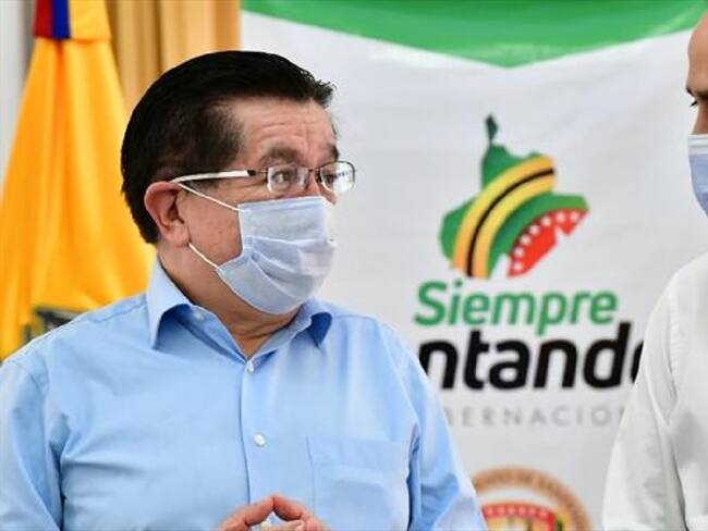 Ministro de salud. Foto:Gobernación de Santander.