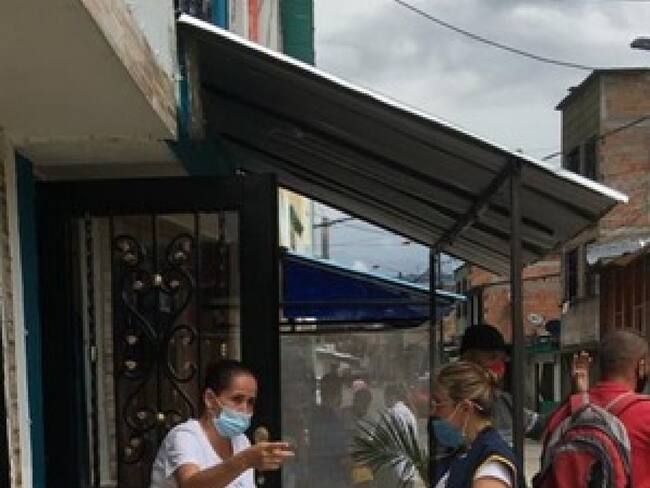 Damnificados de Risaralda reciben atención psicosocial. Crédito: Gobernación de Risaralda.