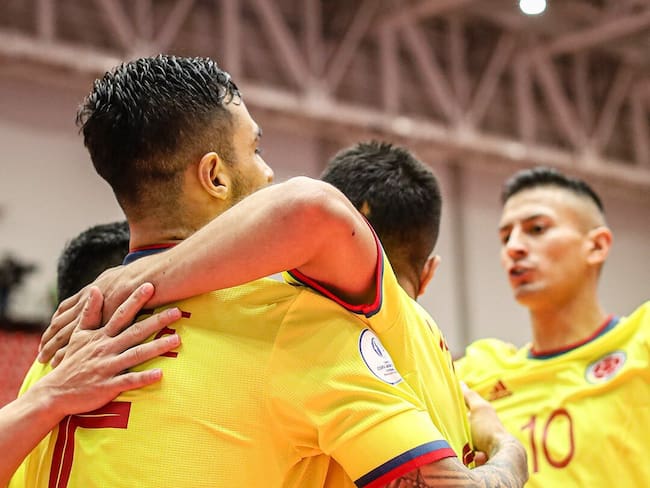 Colombia enfrentará a Paraguay en la semifinal de la Copa América de Fútsal. Foto: FCF