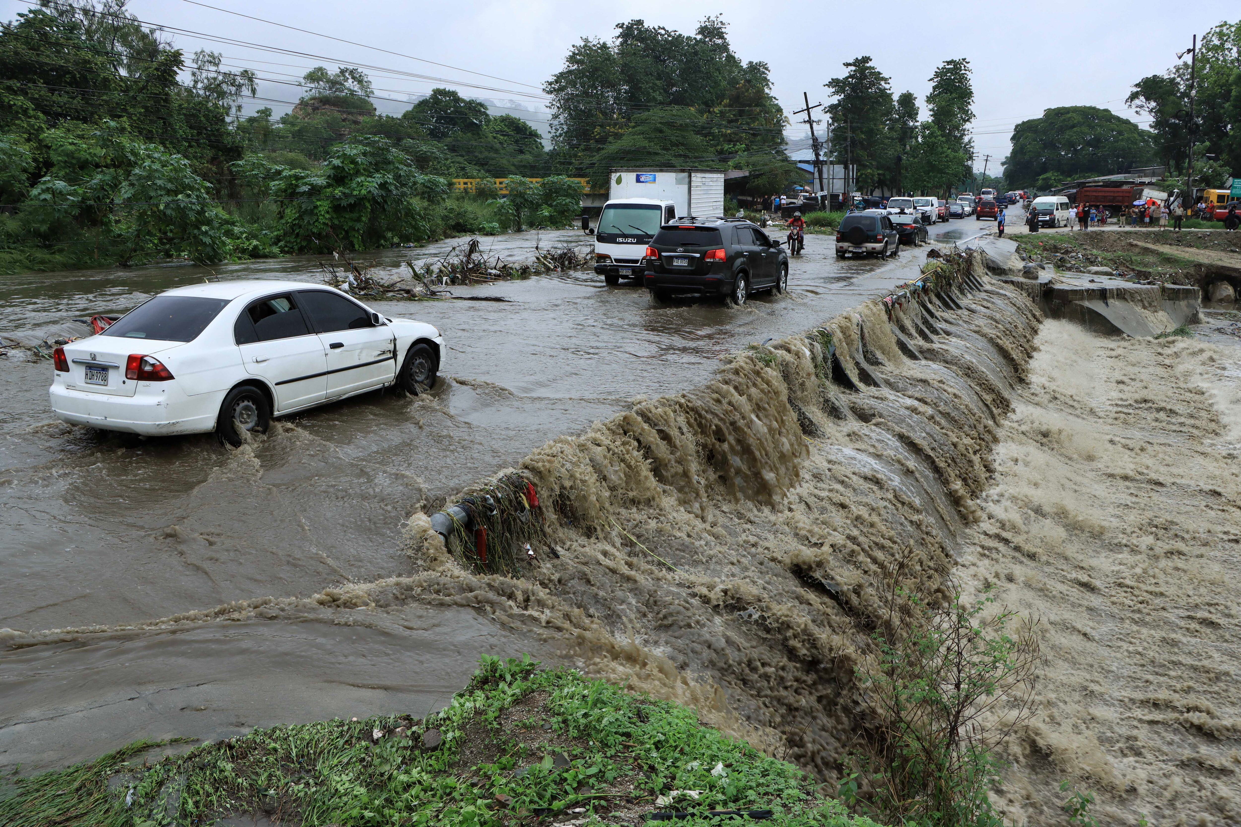 Lluvias en Honduras | Foto: EFE