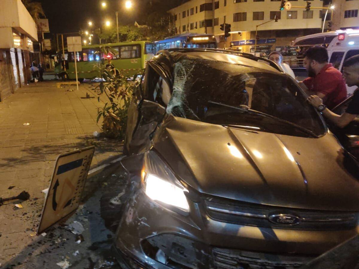 Freddy Rincón sufrió fuerte accidente de tránsito en Cali que dejó cinco heridos