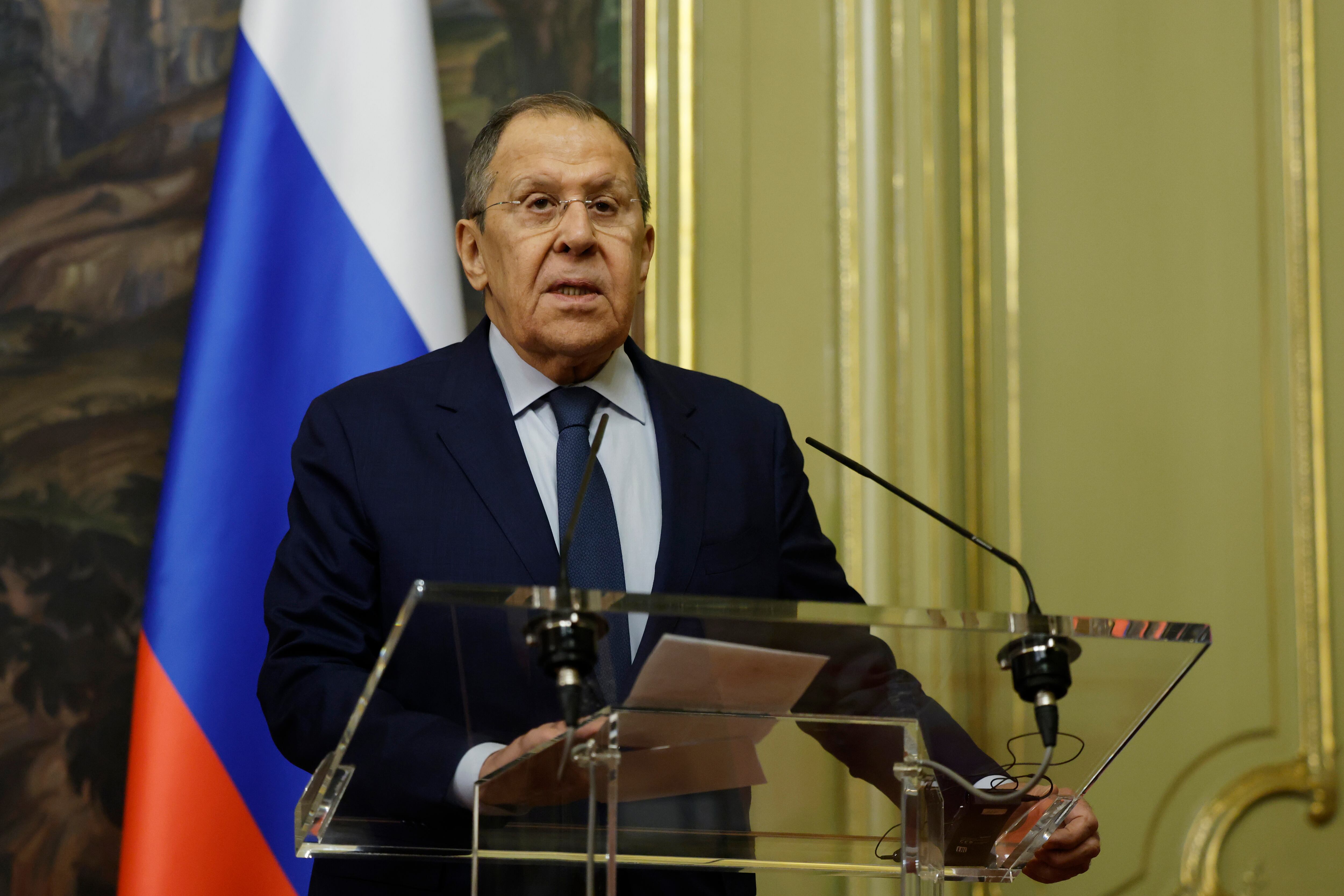 Sergei Lavrov. EFE/EPA/TATYANA MAKEYEVA
