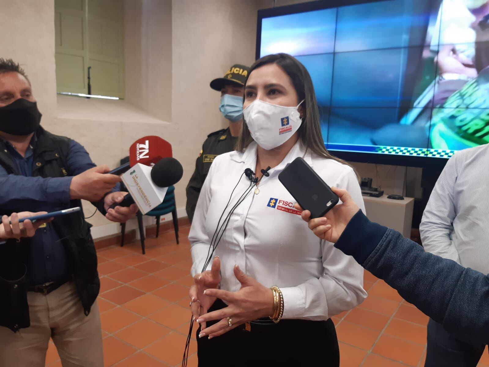 Una de las capturadas es requerida por el juzgado 15 Ejecución de penas y medidas de Bogotá por el delito de tráfico, fabricación o porte de estupefacientes. Foto: W Radio.