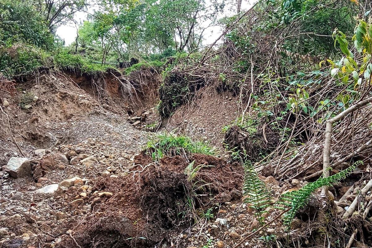 La población afectada se encuentra preocupada por el temor a que se registren nuevas avalanchas. Crédito: Red de Apoyo.