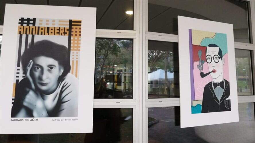 Dentro de las instalaciones de la Universidad del Norte hay una exposición de algunas de las obras más representativas de este movimiento alemán. Foto: W Radio