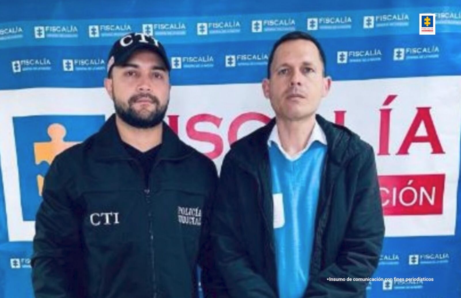 Captura del exfuncionario del Invima | Foto: Fiscalía