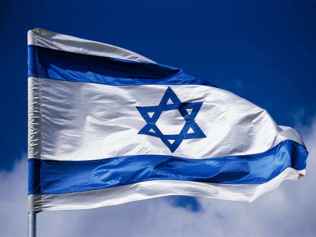 Bandera de Israel imagen de referencia. Foto: Getty Images.