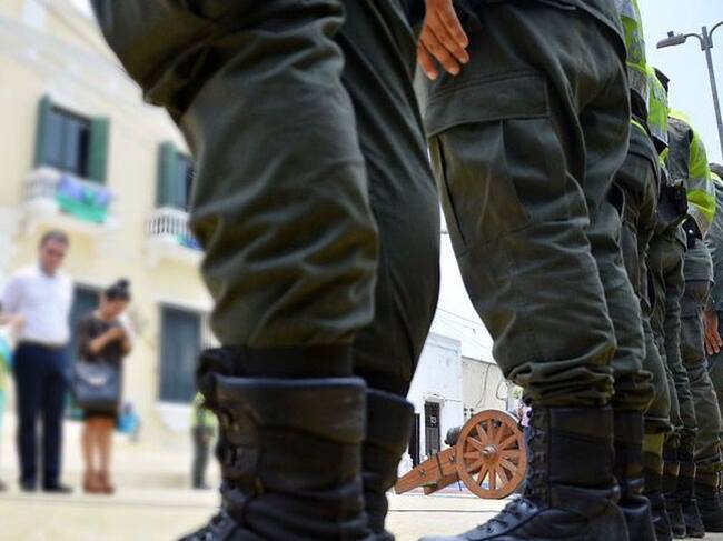 Imputan cargos a policías por homicidios durante protestas en Cali. Foto: Colprensa.